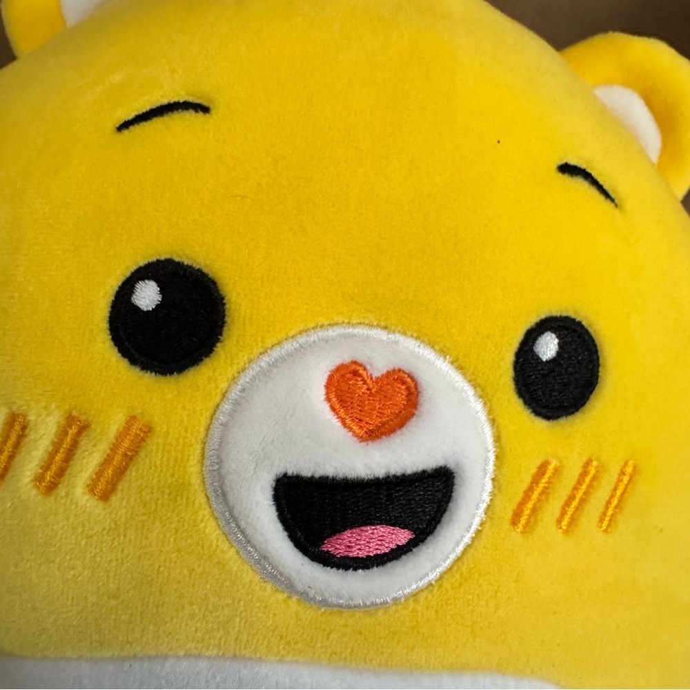 NWT 8” Squishmallows Care Bears Funshine Bear. - Picture 5 of 8